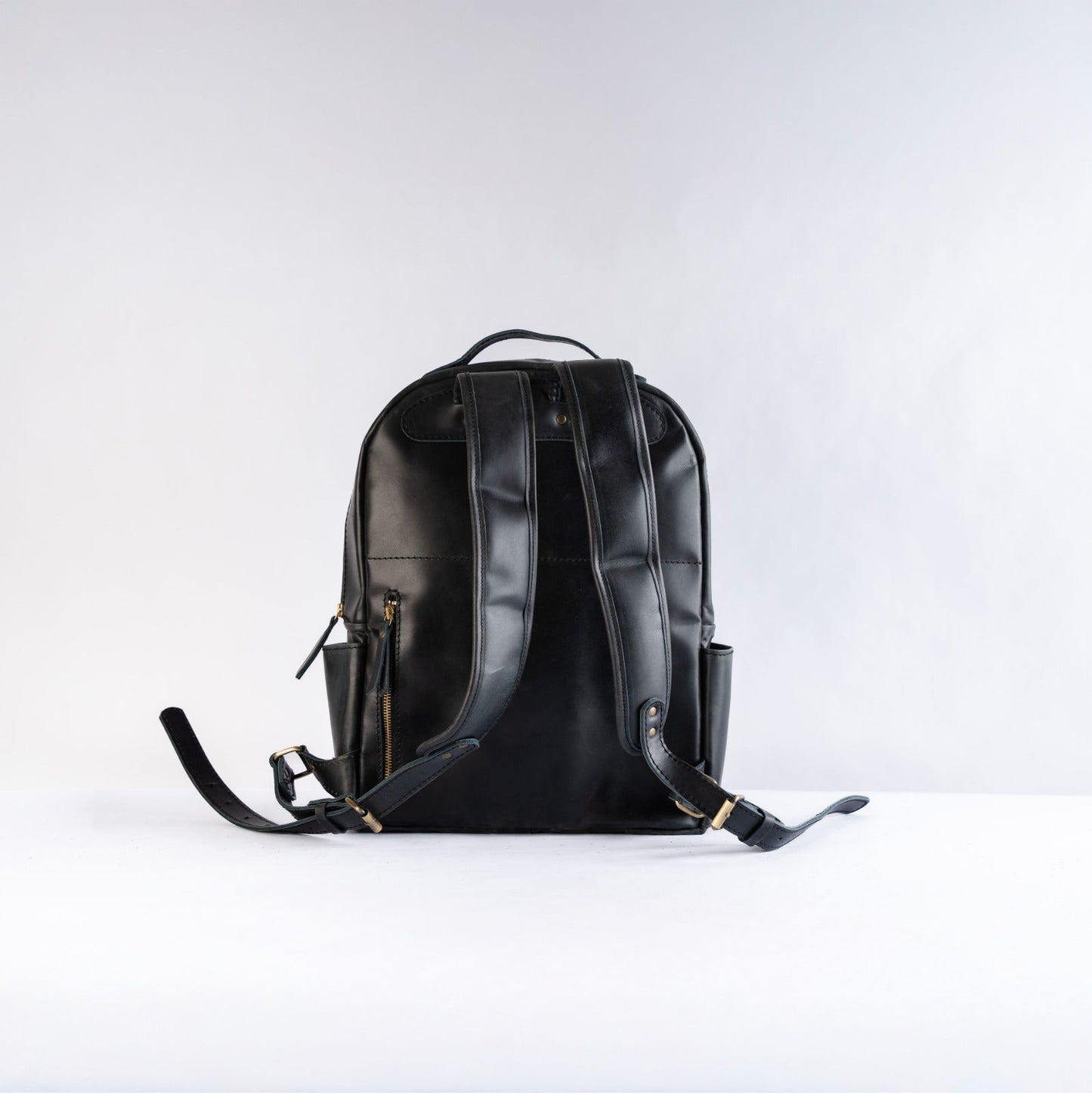 Zipper Backpacks Black