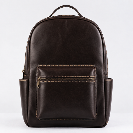 Zipper Backpacks Oxblood