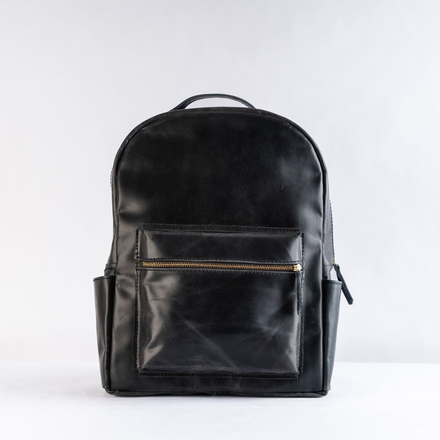 Zipper Backpacks Black