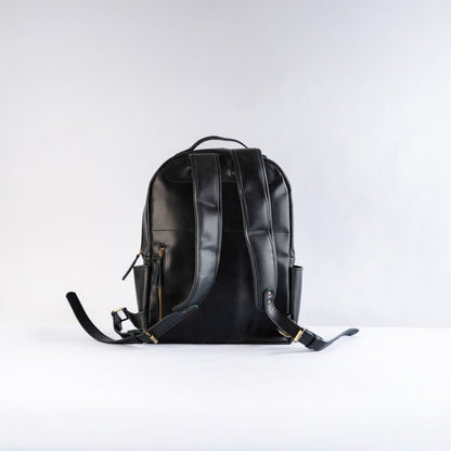 Zipper Backpacks Black