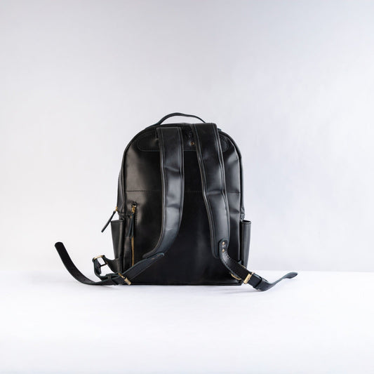 Zipper Backpacks Black