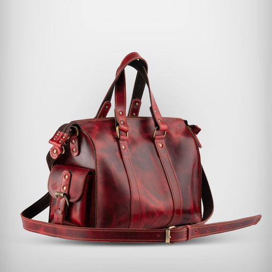 Bowler Bag Red