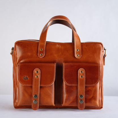 Laptop Zipper Orange